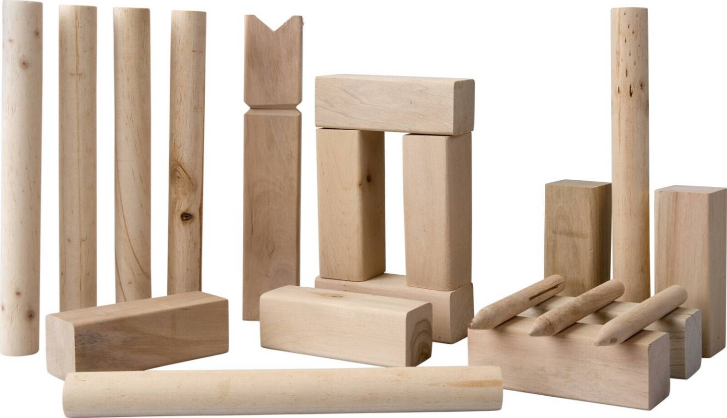 Eddy Toys Game Kubb Jouets à lancer