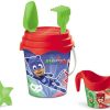 Mondo Bucket Glitter SetPj Masks (28284) Jeux de sable