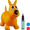 Jeux pour sauter & bouger Relaxdays Bouncy Dog-Shaped Hopperyellow